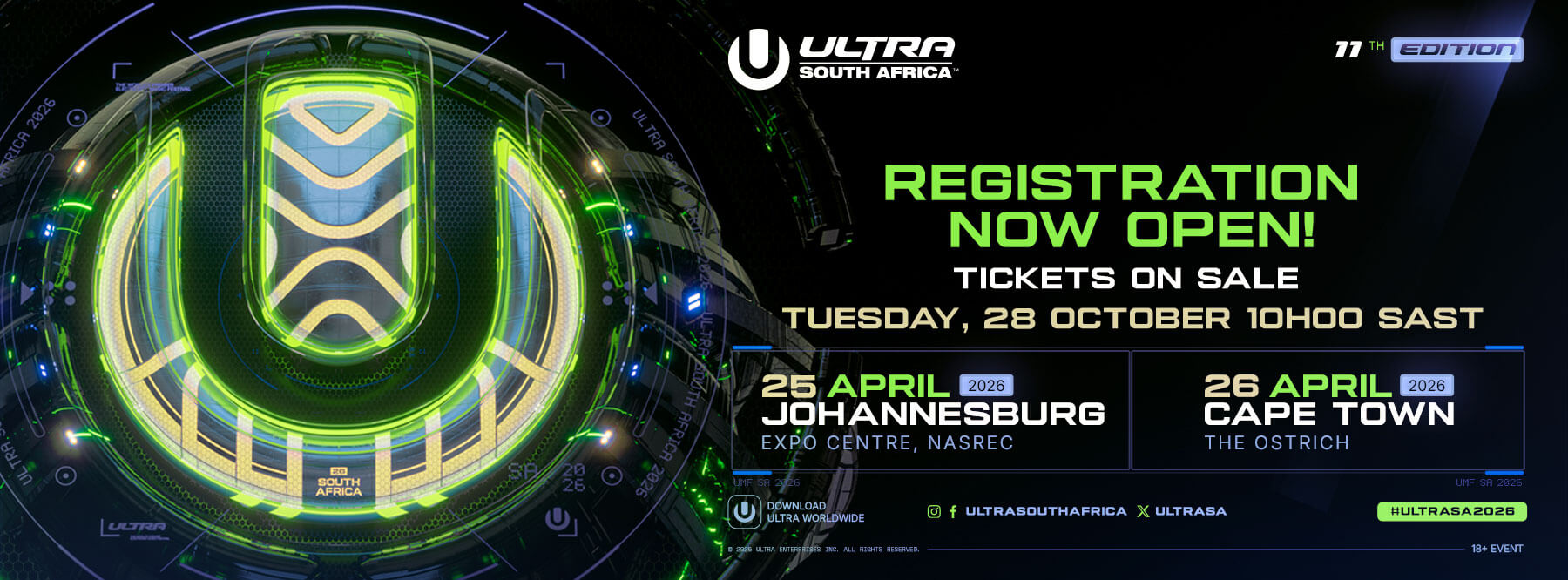 Ultra South Africa Registration